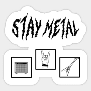 metal music Sticker